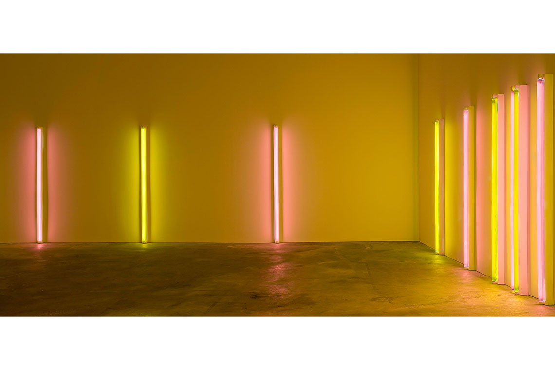 Masters Of Maximalism Dan Flavin Donald Judd In Doha Canvas