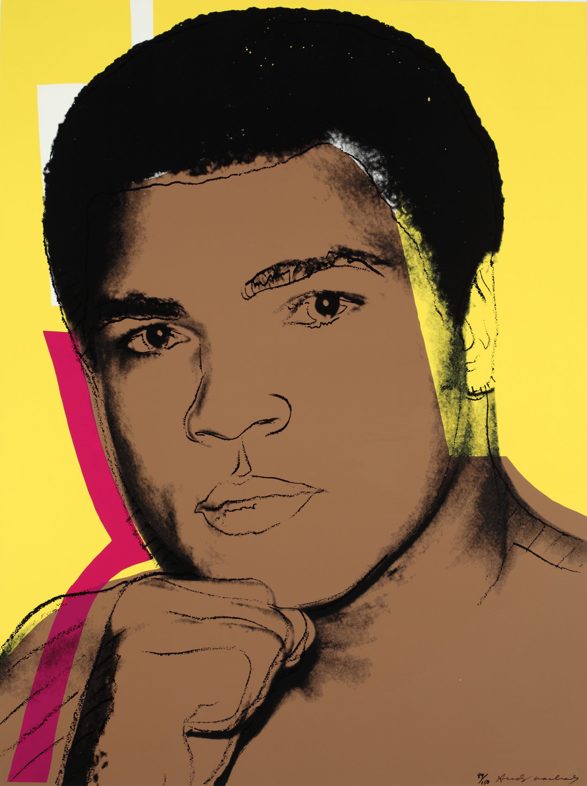 Andy Warhol. Muhammad Ali. 1978.